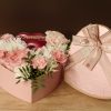 Цветочный бокс "Прикосновение нежности"